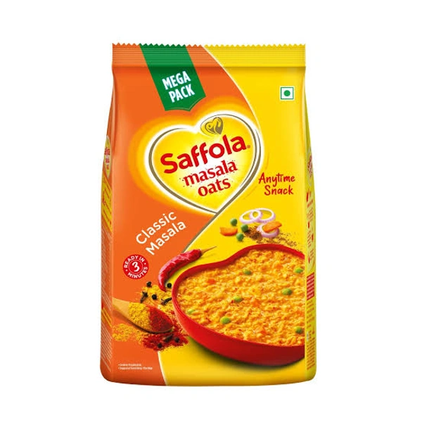 Saffola Oats - Tasty Evening Snack Classic Masala 500g