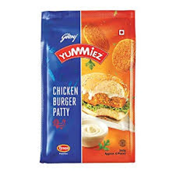 Godrej Yummiez Chicken Burger Patty 300g