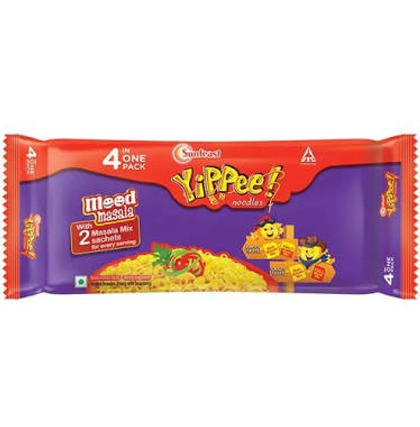 Sunfeast Yippee Noodles Mood Masala 260g(65g×4N)