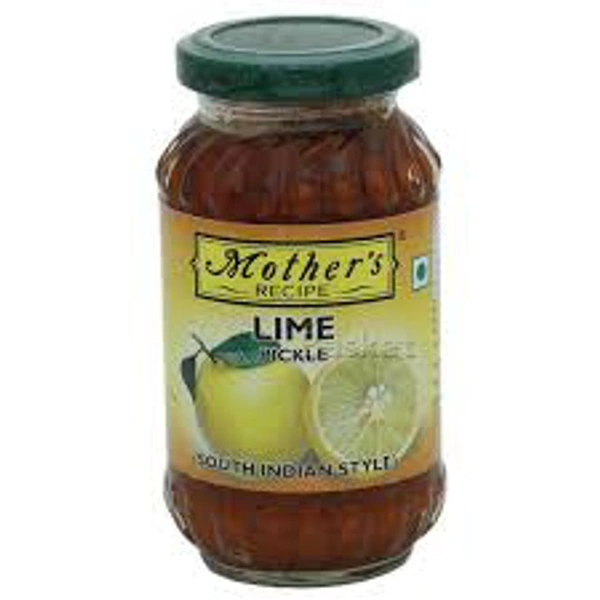Mother's Receipe Lime Pickle South Indian Style 300g