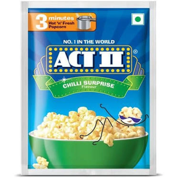 ActII Instant Popcorn Chilli Surprise Flavour 30g