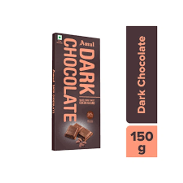 Amul Dark Chocolate 55% Rich In Cocoa 150g