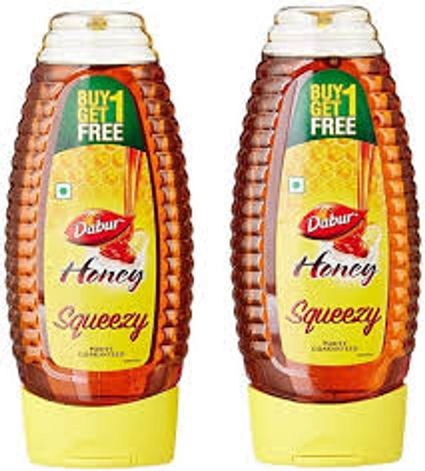 Dabur 100% Pure Honey Sourced From Pristine Sources 225g(Buy1 Get1 Free)