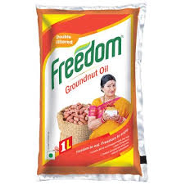 Freedom Ground Nut Oil 1Ltr 