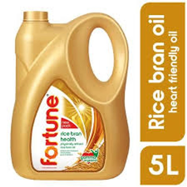 Fortune Rice Bran Health Physically Refined Oil 5Ltr 