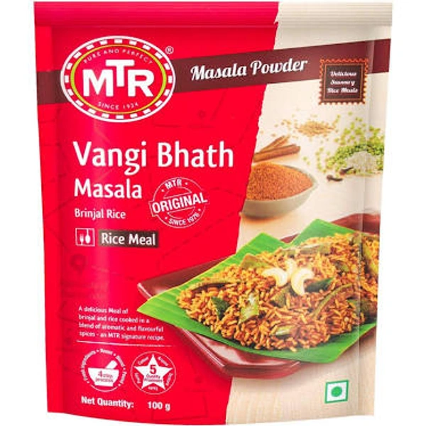 MTR Masala Vangi Bhath Powder 100g