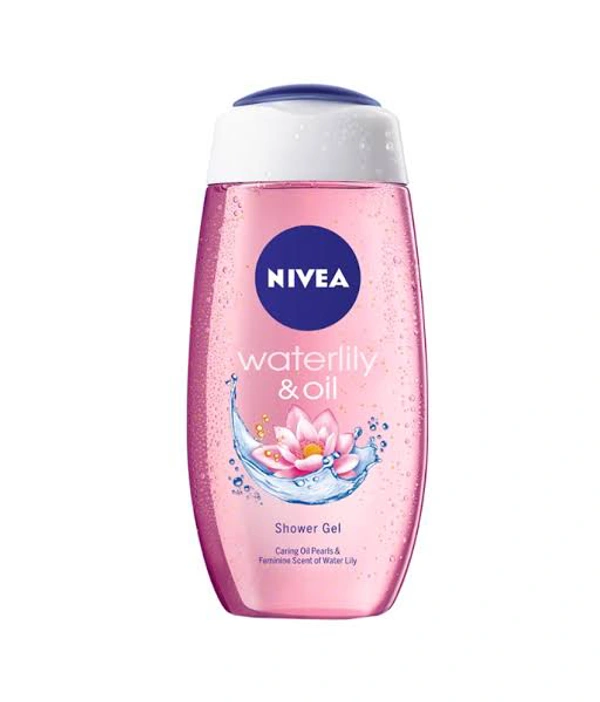 Nivea Water Lilly & Oil Shower Gel With Refreshing Scent pH Balanced Moisturising 250ml