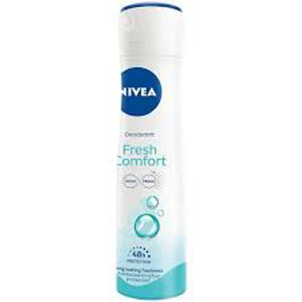Nivea Fresh Comfort Women Deodrant - Long Lasting Freshness & 48hrs Protection 150ml