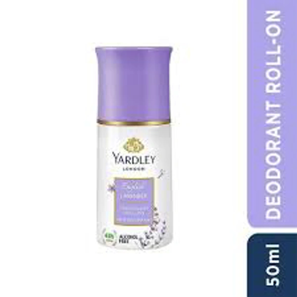 Yardley London English Lavender Deodorant Roll On Antiperspirant For Women 50ml