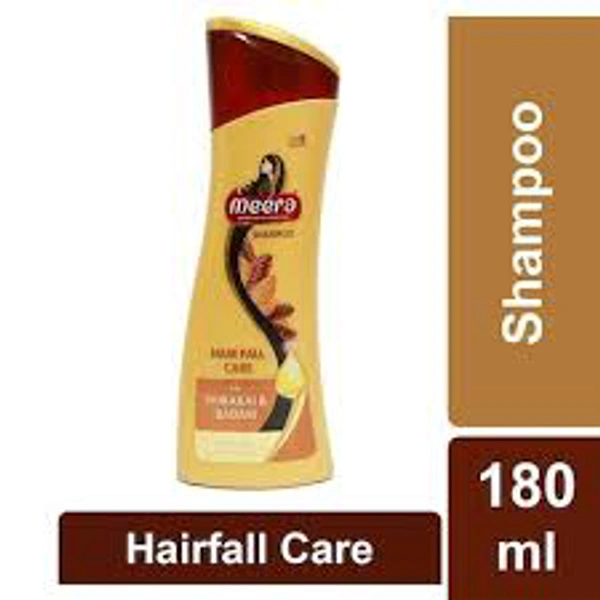 Meera Hair Fall Care Shampoo With Shikakai & Badam For Strong & Healthy Hair For Men& Women 180ml