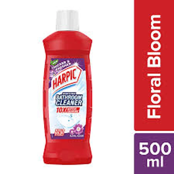 Harpic Disinfectant Bathroom Cleaner Liquid Floral 500ml