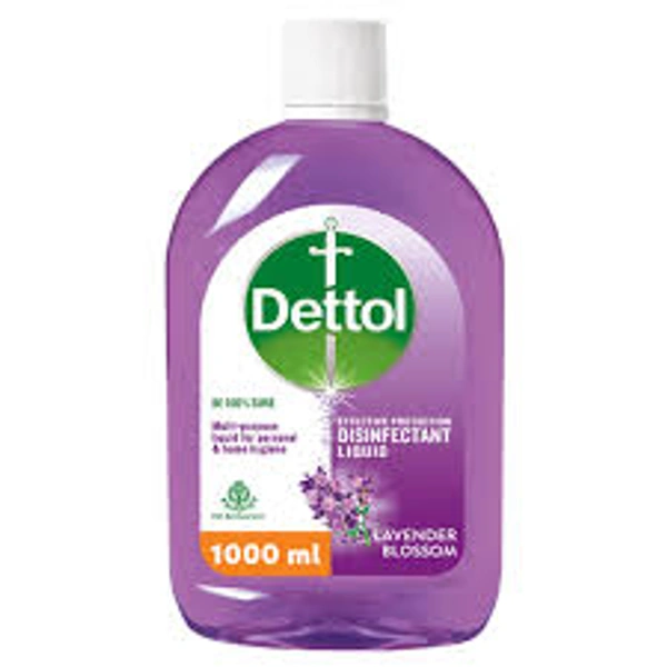 Dettol Liquid Disinfectant Floor Cleaner & Surface Cleaner Lavender Blossom 1L