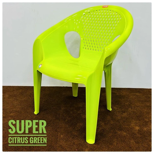 Mango Super  Plastic Outdoor Chair  - Gray