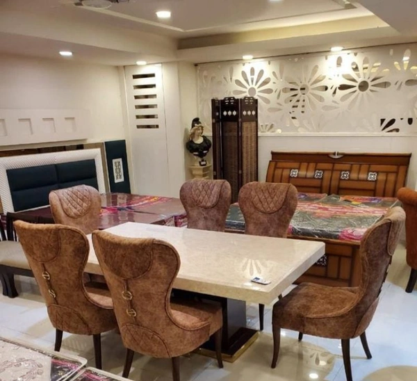 Restomatt Six Seater Dining Table set
