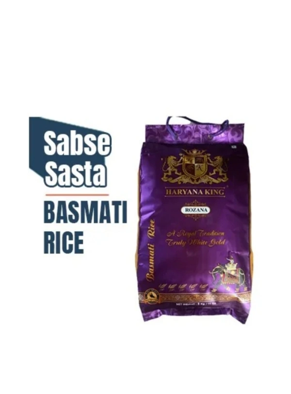 Haryana King Rozana Basmati Rice -5kg.