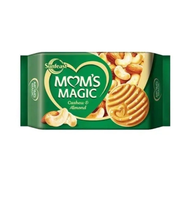 Sunfeast Mom's Magic Cashew & Almonds Biscuits-584gm(5packs × 116.8gm)