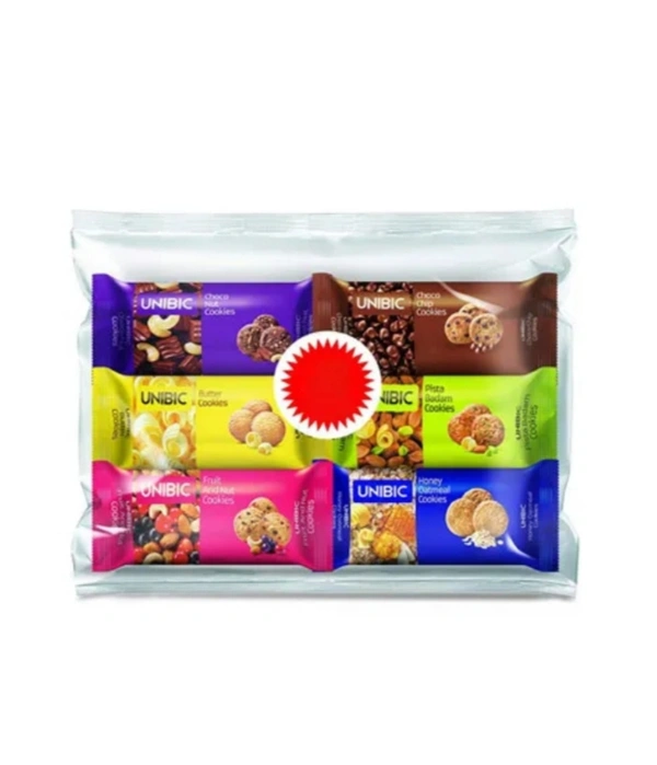 Unibic Assorted Cookies (Pack Of 6)-450gm