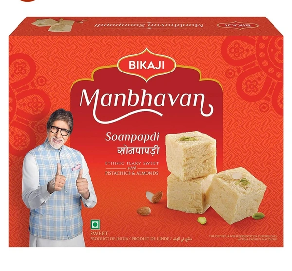 Bikaji Manbhavan Soanpapdi 450 Gm.