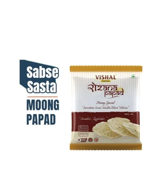 Rozana Papad Moong Special Papad-400gm