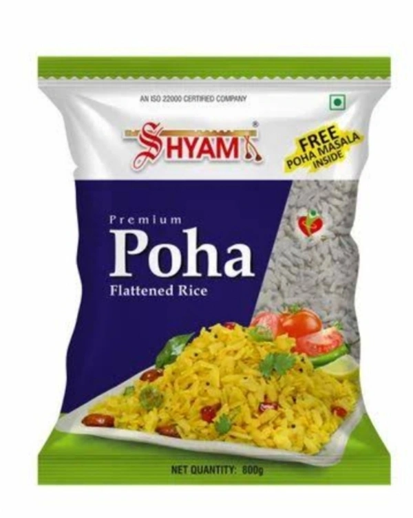 Shyam Poha(Free Poha Masala Inside)-800g