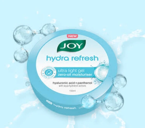 Joy Hydra Refresh Ultra Light Gel Zero Oil  Moisturiser-150ml