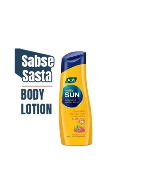 Joy Hello Sun SunBlock & Anti-tan-lotion SPF20-300ml