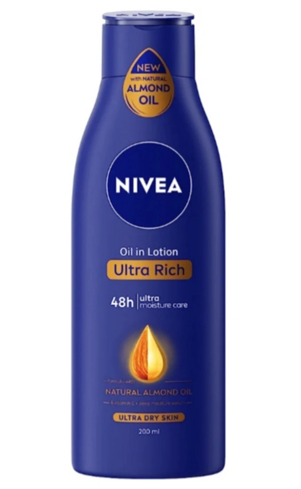 Nivea Ultra Rich Body Milk-200ml Body Lotion 