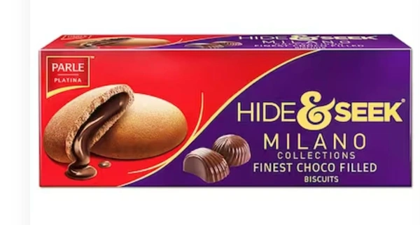 Parle Hide & Seek Milano Finest Choco Filled Coco Rich Biscuits -75g