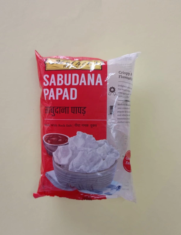 Mother's Recipe Sabudana Papad-200g