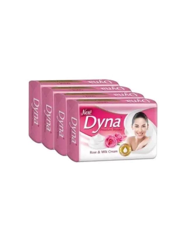 Dyna Rose & Milk Soap-125g×4
