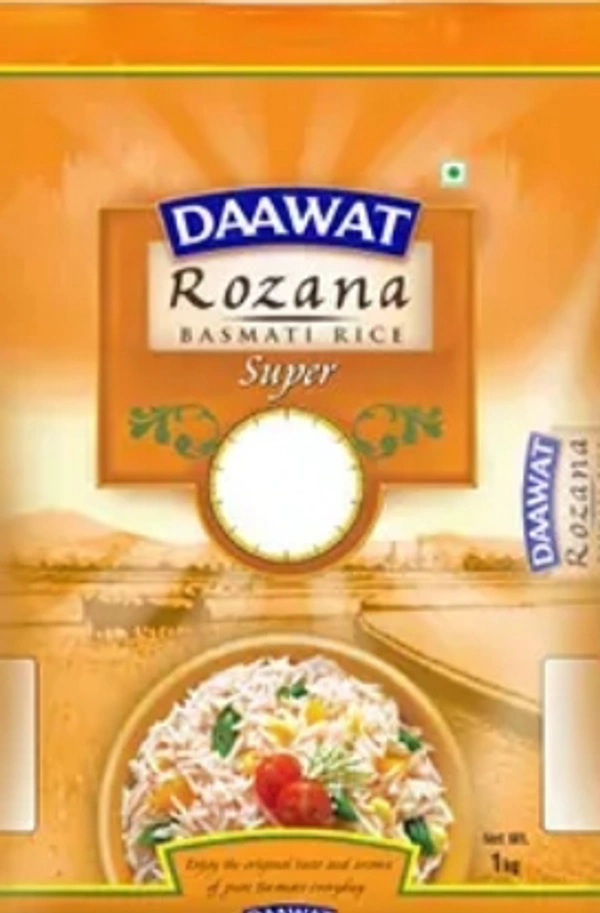 Dawat Rozana Super Basmati Rice 1kg