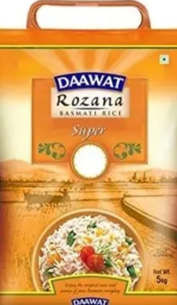 Dawat Rozana Super Basmati Rice 5 Kg