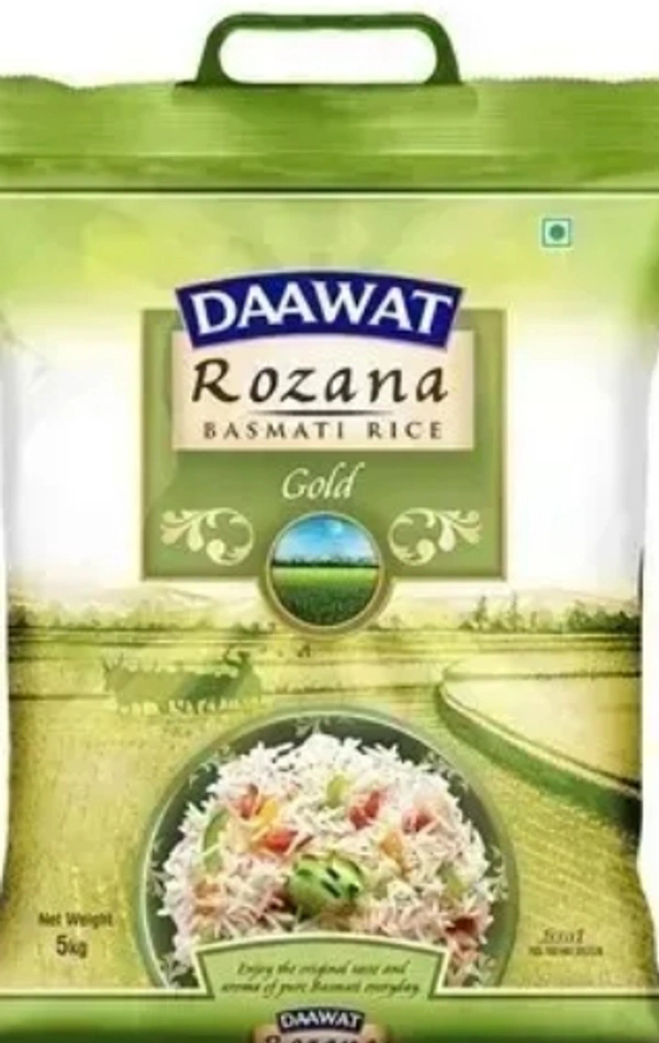 Dawat Rozana Gold Basmati Rice 5kg
