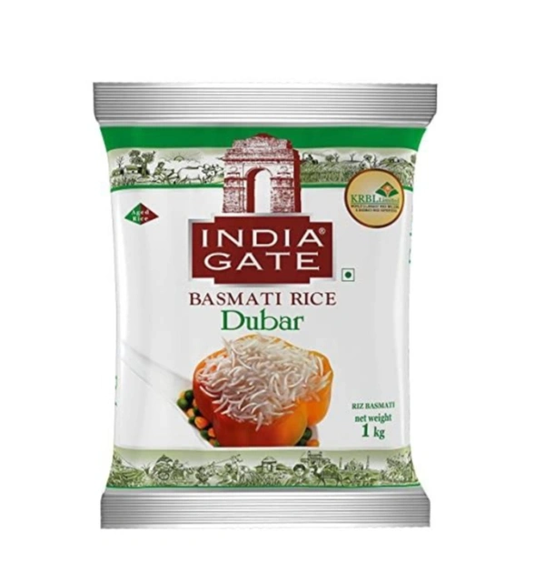 India Gate Basmati Rice Dubear-1kg.