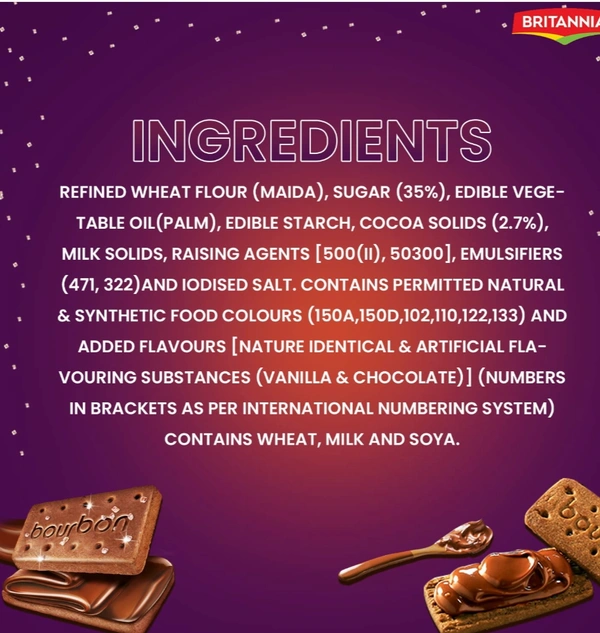 Britannia Bourbon Biscuit 1ps