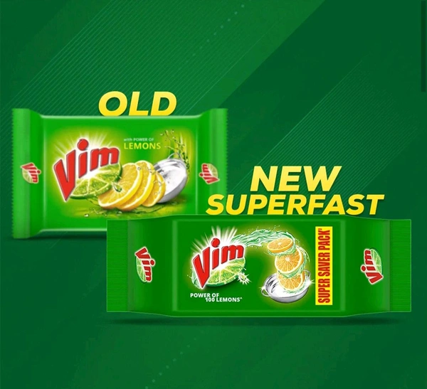 Vim Dishwash Bar -250g×4