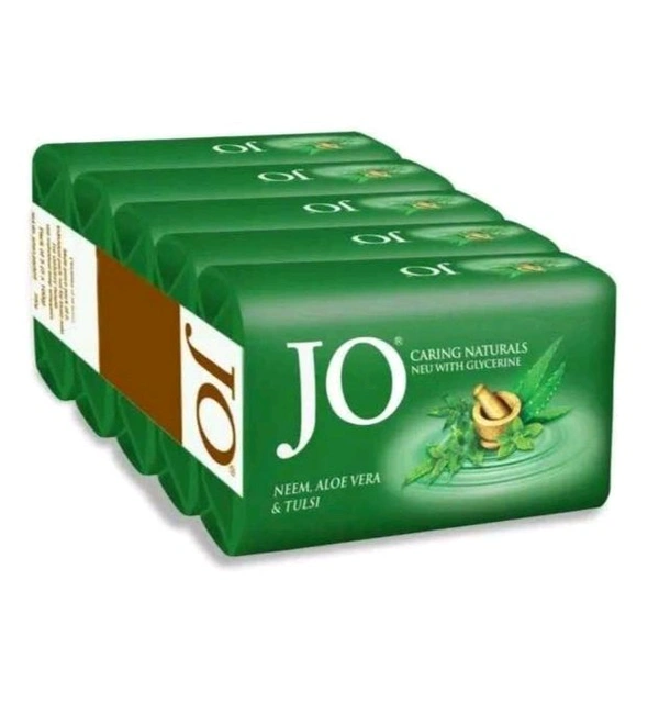 Jo Neem,Alovera & Tulsi Soap 100 Gm (Pack Of5 )