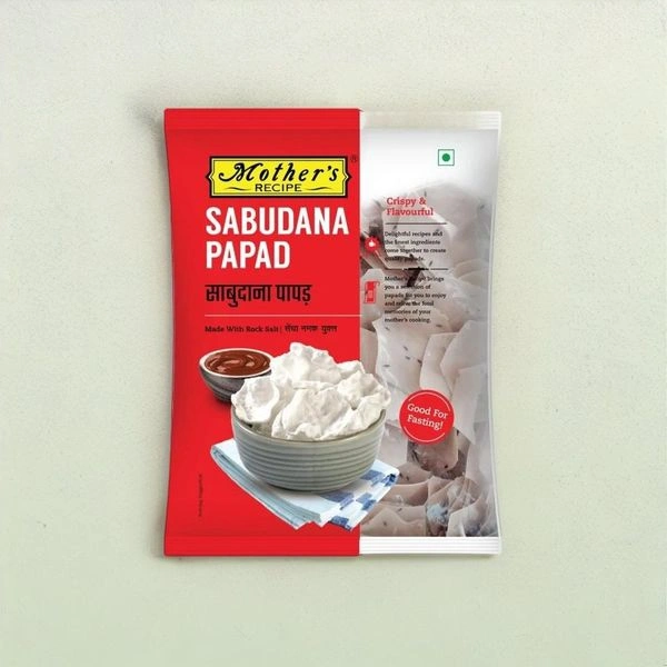 Mother's Sabudana Papad 70gm