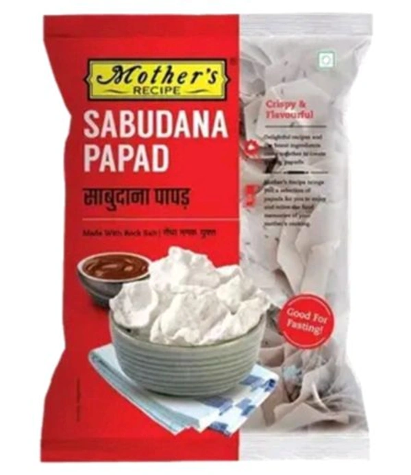 Mother S Recipe Sabudana Papad _70 Gm