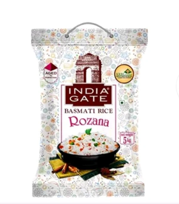 India Gate Basmati Rice Rozana- 1 kg.