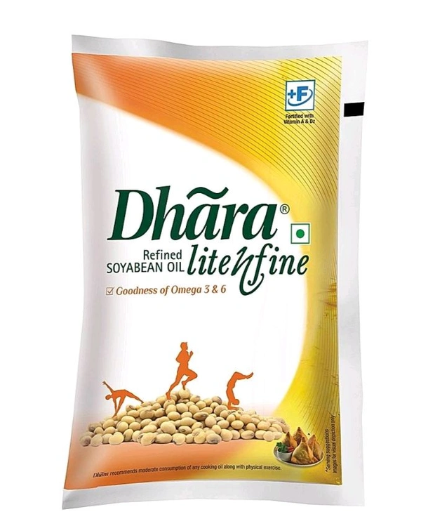 Dhara Lite Soyabean Oil 1lit