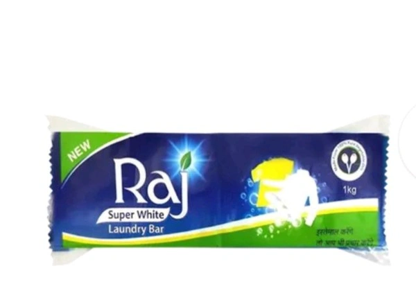 Raj Super White Laundry Shop 1 Kg