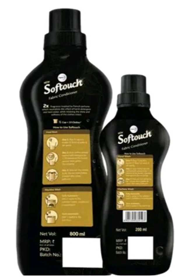 Saftauch French Perfume Fabric Conditioner Black 800 gm