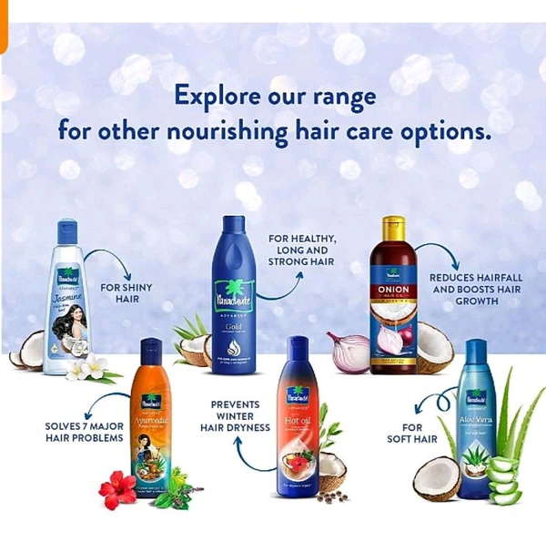 Parachute Advansed Jasmine Hello Shinu Hair Coconut Hair Oil 190 ml