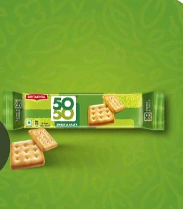 Britannia50 50  Biscuit 76 gm 