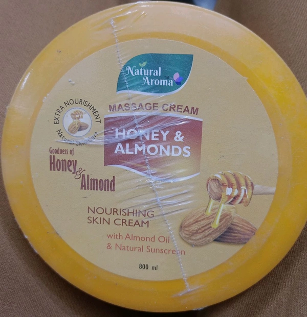 Natural Aroma Skin Hone Almonds Moisturizing Skin Cream -800ml