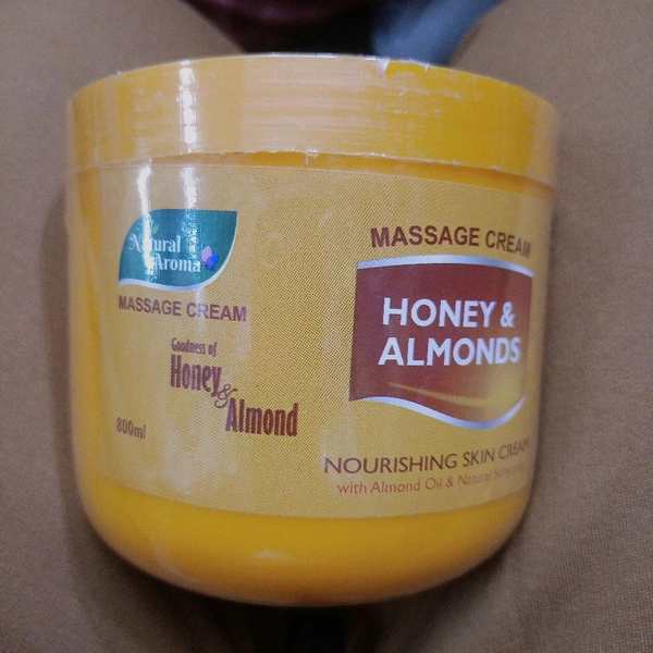 Natural Aroma Skin Hone Almonds Moisturizing Skin Cream -800ml