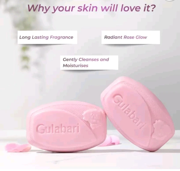 Dabur Gulabari Pure Rosse 150gm ×3