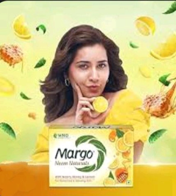 Margo Neem Naturals Honey & Lemon 100g Each (Buy 4 Get 1 Free)