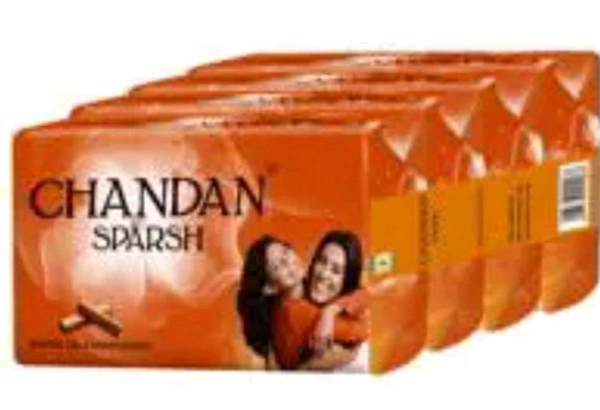 Chandan Sparsh Sandalwood Oil & Moisturiser150g *4